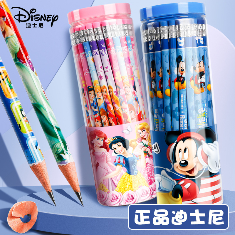 Disney Mickey Princess Iron man Cartoon HB Pencil ..
